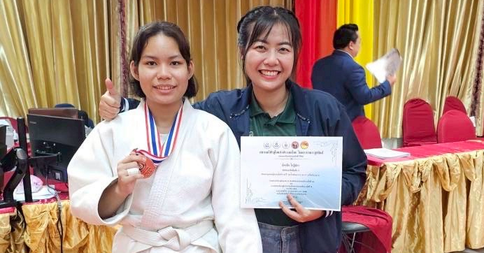 ผลการแข่งขันกีฬายูโดยุวชนเยาวชนชิงแชมป์ประเทศไทย ครั้งที่ 29 น.ส.อัครนิจ โกฏิปภารางวัลเหรียญทองแดง