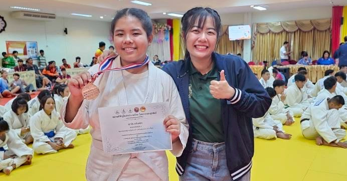 ผลการแข่งขันกีฬายูโดยุวชนเยาวชนชิงแชมป์ประเทศไทย ครั้งที่ 29 ด.ญ. สุภานัน มณีกุลฉัตรรางวัลเหรียญทองแดง